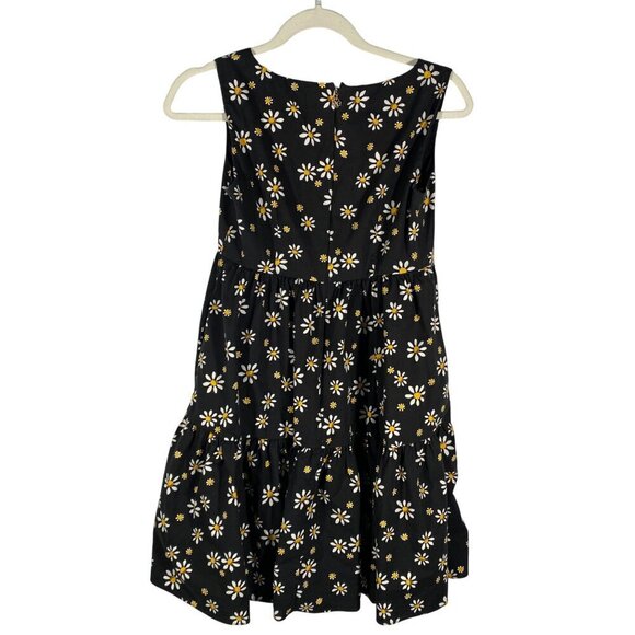 Kate Spade Daisy Dots Vineyard Dress floral tiered babydoll mini dress size 2 - Picture 4 of 13